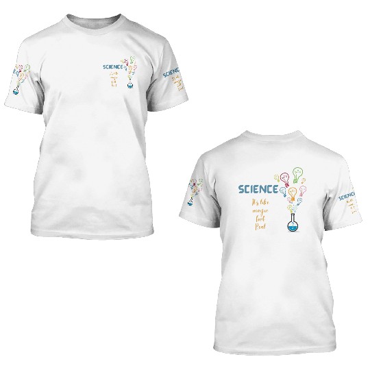 Science 3D T Shirts