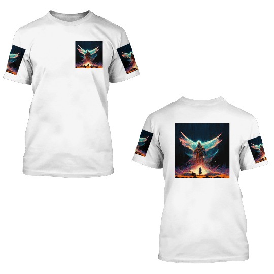 Angel Blessing 3D T Shirts