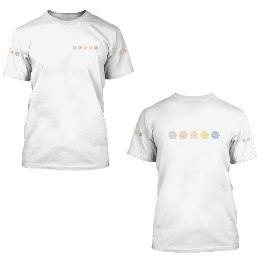 Ishihara Numbers - Skiing 3D T Shirts