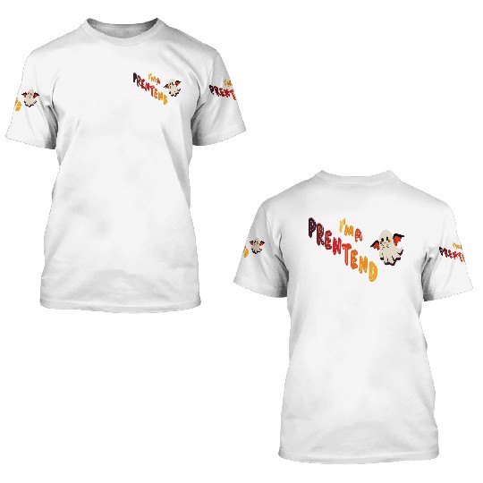 3D T Shirts petend i'm a vampire ,3D T Shirts halloween,horro