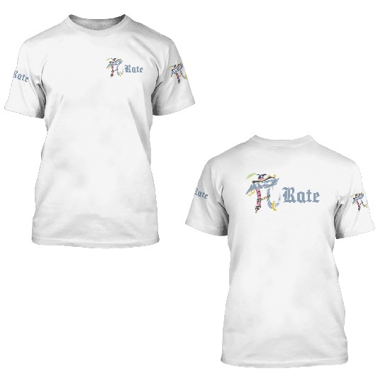 3.14 Pi Math Pirate 3D T Shirts