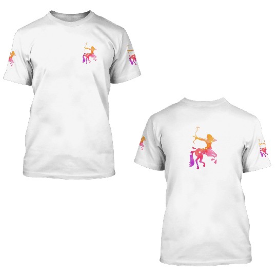 Sagittarius Zodiac 3D T Shirts