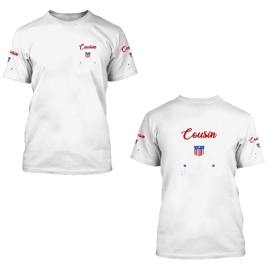 Proud US Coast Guard Cousin 3D T Shirts