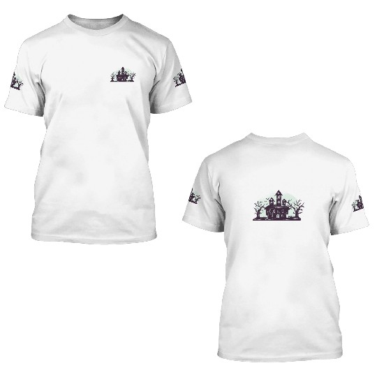 Lost Places Haunts Ghost Hunters 3D T Shirts