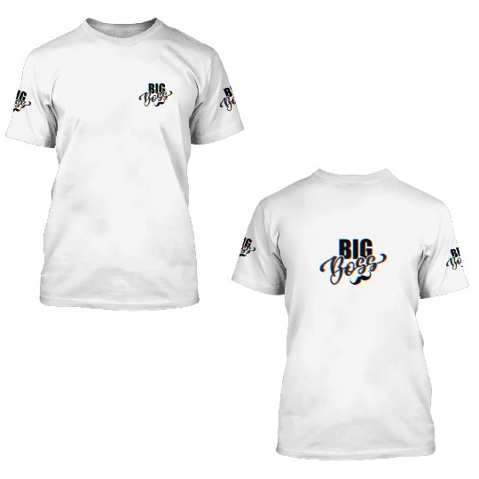 THÉ BIG BOSS 3D T Shirts