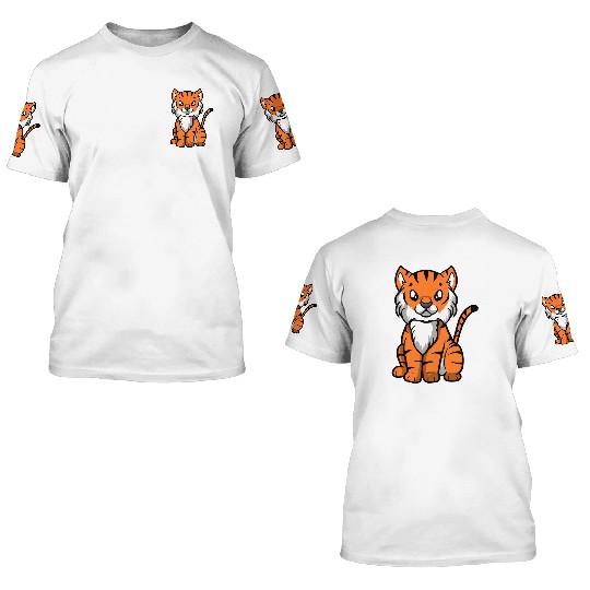 Tiger 3D T Shirts