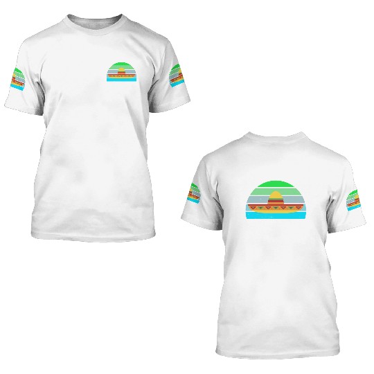 Nacho Average Teacher Mexican 3D T Shirts