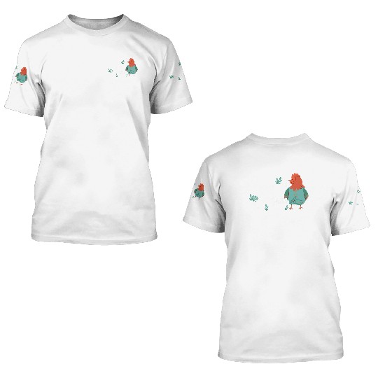 Chickens Rooster Chicken Farmer Hen Poultry Cock 3D T Shirts
