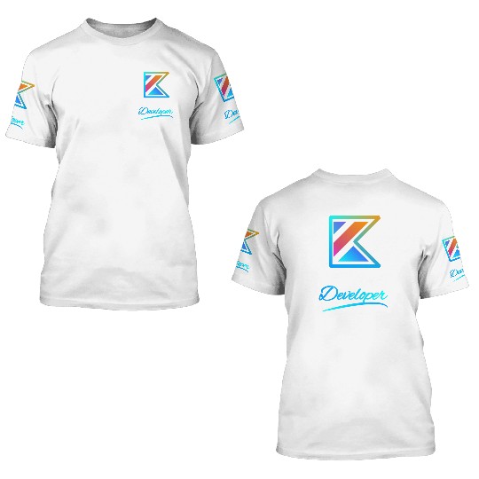 kotlin developer | Unique design | programmer 3D T Shirts