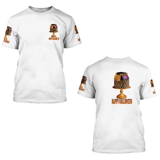 Happy Halloween 3D T Shirts