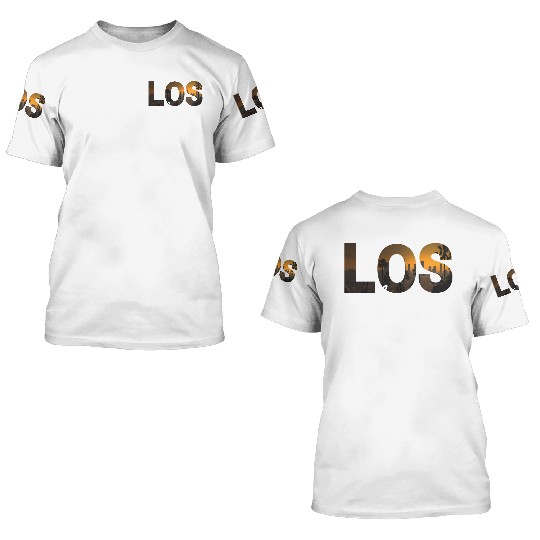 Los Angeles 3D T Shirts