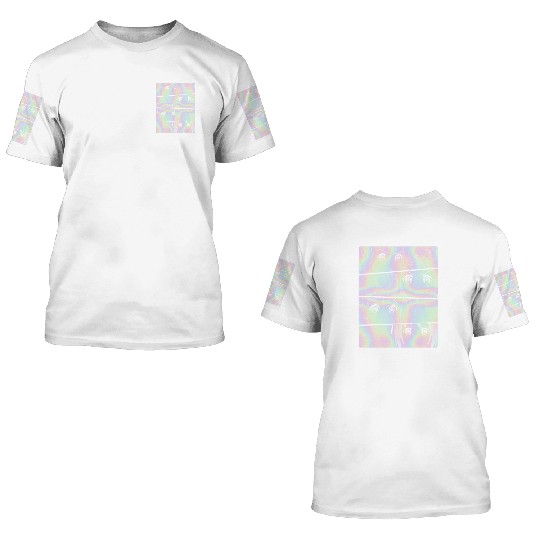 Pastel Goth Kawaii Anime 3D T Shirts