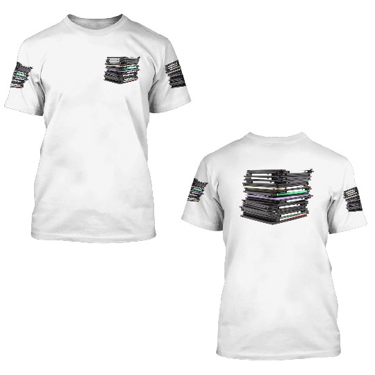 Floppy Disk Computer Data Science 3D T Shirts