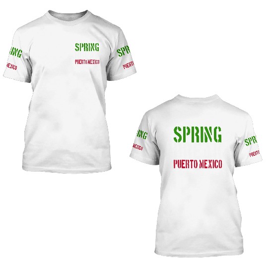 Spring Break Puerto Mexico 22 Jump Street 3D T Shirts