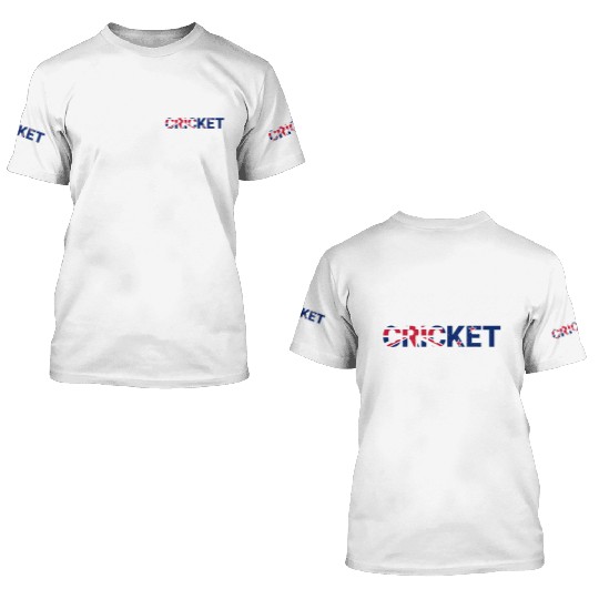 Eat Sleep Cricket Repeat NZ Flag Sports Gift 3D T Shirts