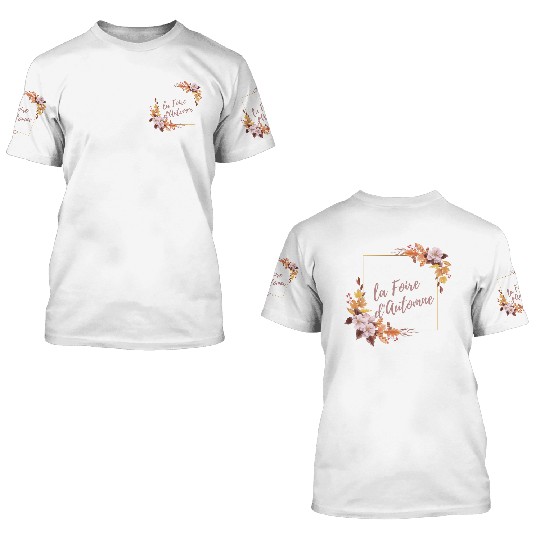 the Autumn Fair 3D T Shirts