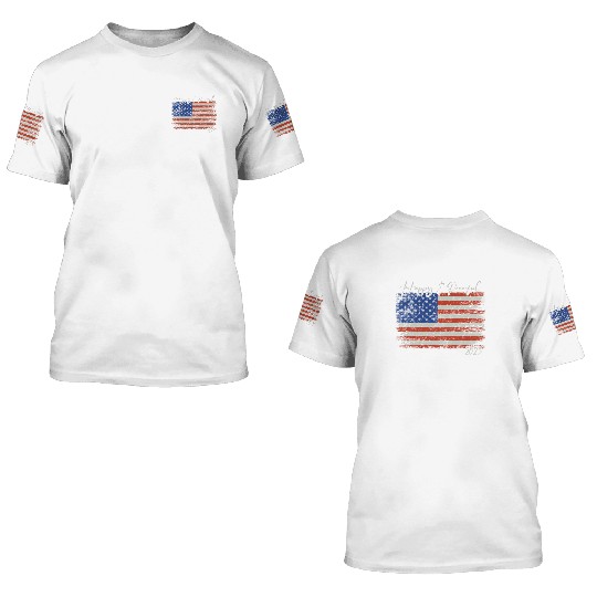 Freedom for all mankind 3D T Shirts