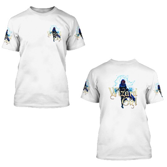 Wizard Girl 3D T Shirts