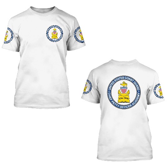 CPO Academy (U.S. Coast Guard) 3D T Shirts