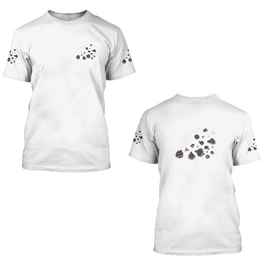 Astronomy Rocks - asteroids, cosmology, space 3D T Shirts