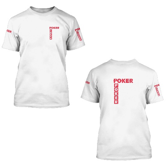 Poker Definition 3D T Shirts