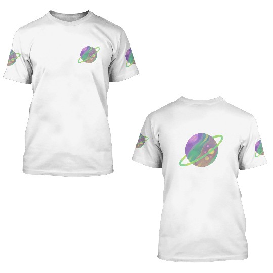 Sun Moon Classic Cotton 3D T Shirts