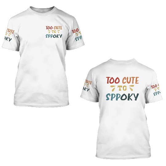 happy halloween 3D T Shirts