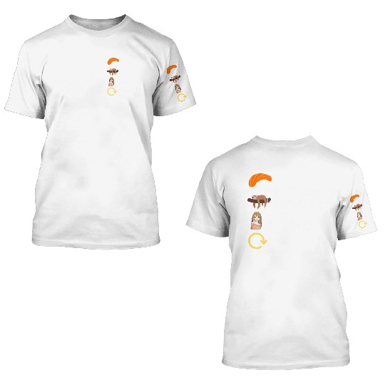 Eat Sleep Anime Repeat 3D T Shirts, Anime Manga