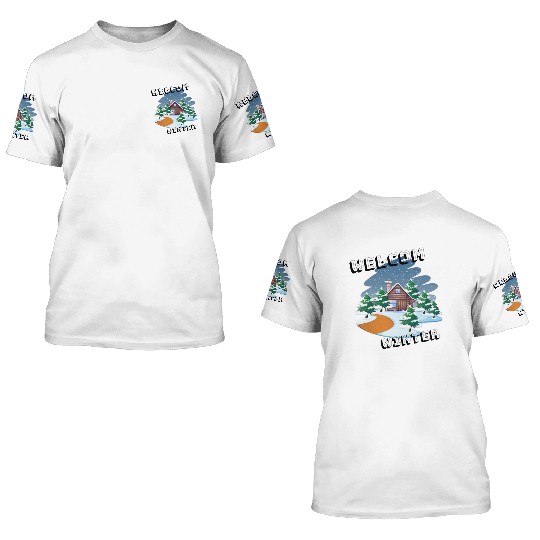 design Winter 3D T Shirts