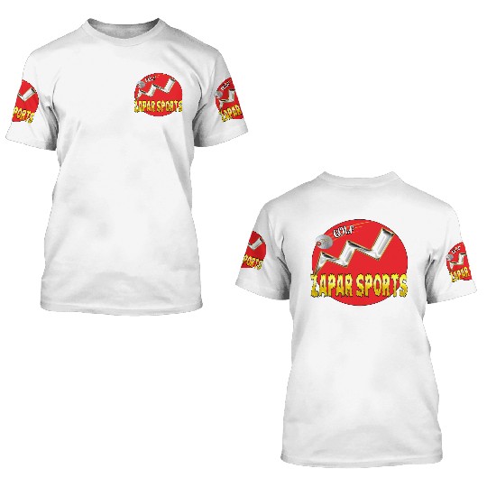 Zapar Golf 200 3D T Shirts