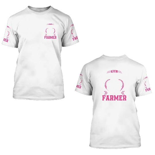 Farming Farmer Husband Wife 3D T Shirts