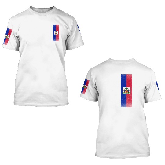 Haiti Design for proud Haitian Americans 3D T Shirts