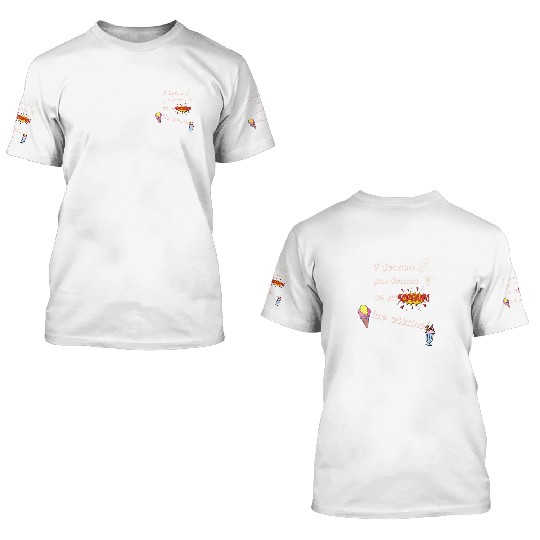 we all scream iceceam 3D T Shirts