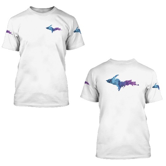 Michigan Up North Upper Peninsula 3D T Shirts