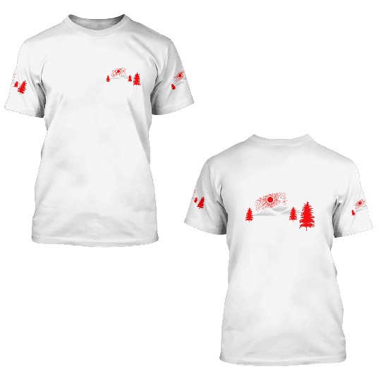 Switzerland Alps Origin Gift Idea 3D T Shirts