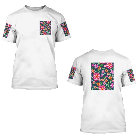 Flowers 3D T Shirts
