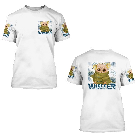 I'm not made for Winter 3D T Shirts