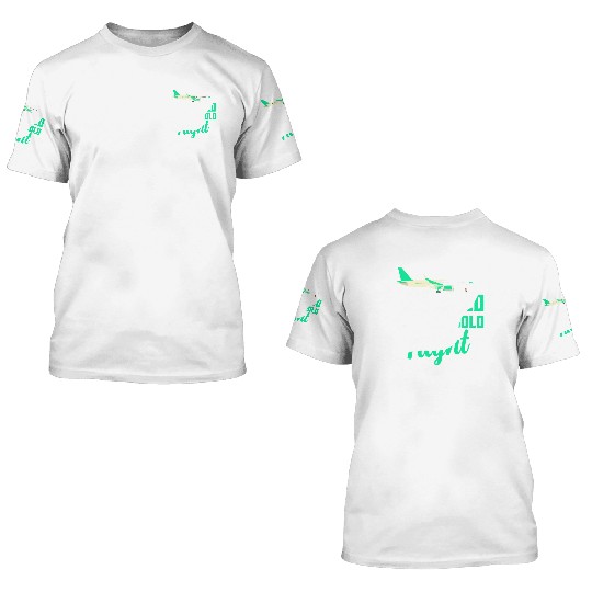 I Survived My First Solo Flight Pilot 3D T Shirts