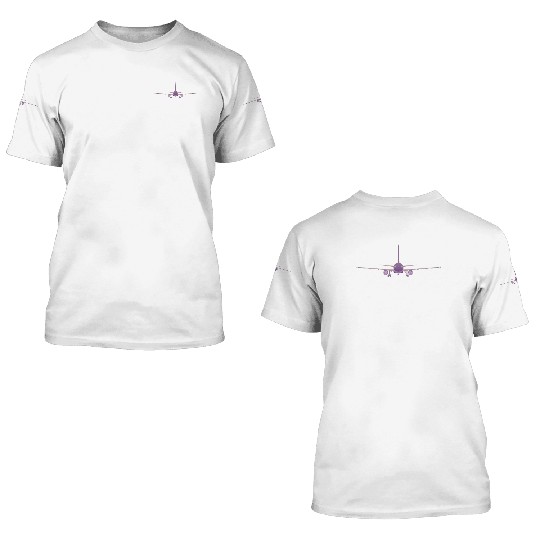 Pilot In Progress Please Wait.... Airline Aviation 3D T Shirts