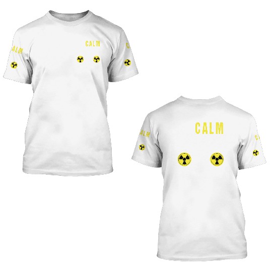 keep calm and hit nukes. Essential 3D T Shirts