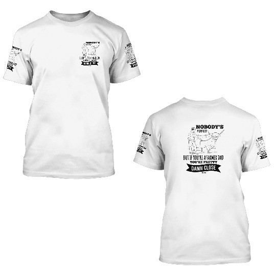 Farmer Dad Farm Dad 3D T Shirts