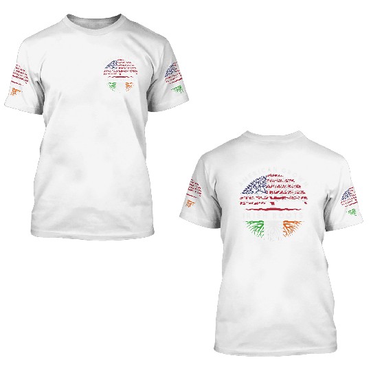 Usa Pride Irish Roots Ireland 3D T Shirts