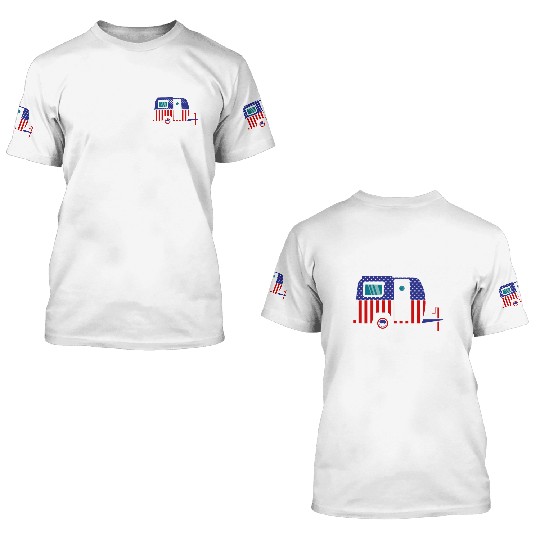 Happy 4th Of July 3D T Shirts