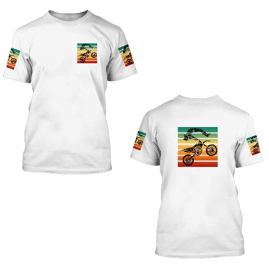 Motocross Racing 3D T Shirts