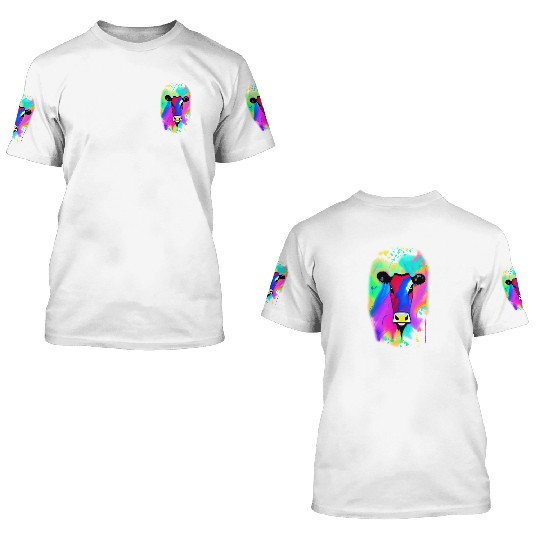 Illustration, Cattle, digital art 3D T Shirts