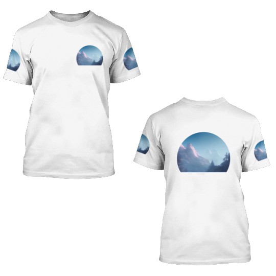 Winter Fantasy Land 3D T Shirts