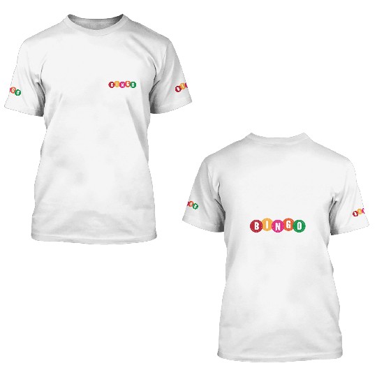Come On Caller Make Me Hollar Bingo Game Casino 3D T Shirts