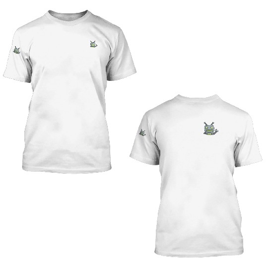 Robot Pocket 3D T Shirts