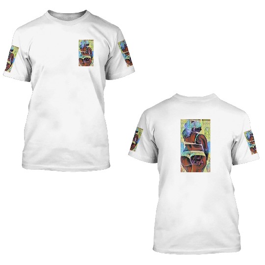 Magic Cube Woman 3D T Shirts