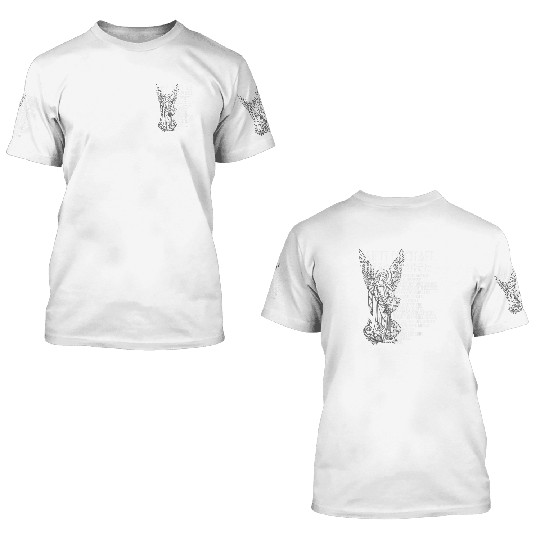 Saint Michael the Archangel Prayer Catholic Tradit 3D T Shirts